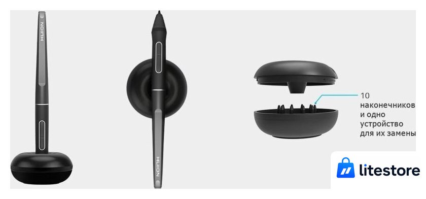Графический монитор Huion Kamvas Pro 12 GT-116 - Изображение №8 — Лайт Стор