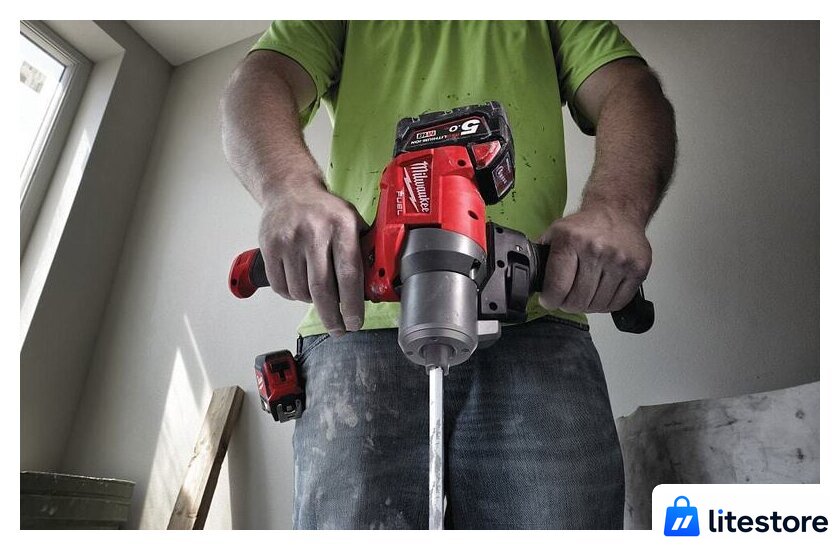 Дрель-миксер Milwaukee M18 FPM-0X FUEL 4933459719 (без АКБ, кейс) - Изображение №16 — Лайт Стор