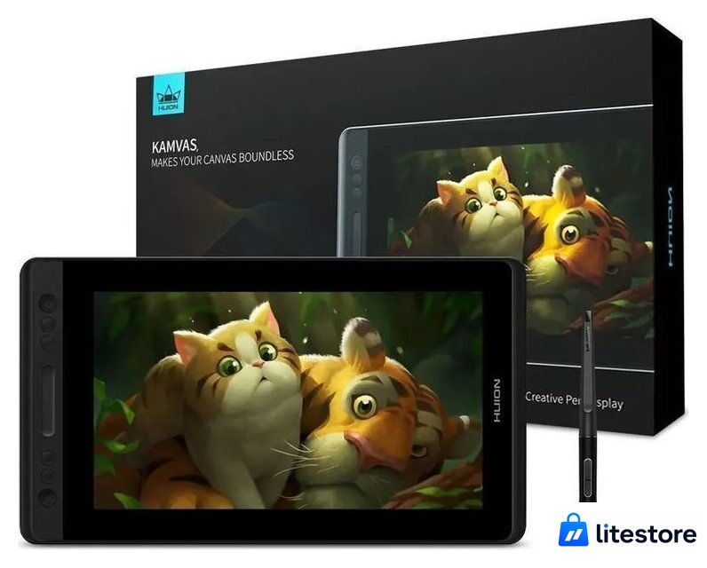 Графический монитор Huion Kamvas Pro 13 GT-133 - Изображение №11 — Лайт Стор