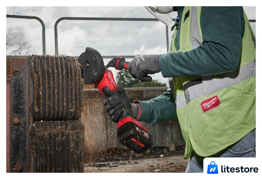 Угловая шлифмашина Milwaukee M18 Fuel One-Key M18FSAGSVO125X-0X 4933493552 (без АКБ, кейс) - Изображение №24 — Лайт Стор