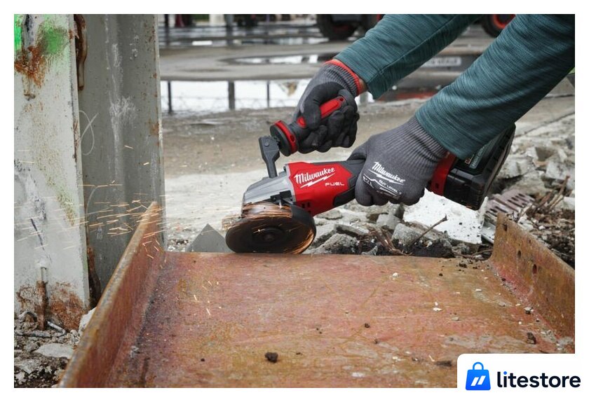 Угловая шлифмашина Milwaukee M18 Fuel One-Key M18FSAGSVO125X-0X 4933493552 (без АКБ, кейс) - Изображение №26 — Лайт Стор