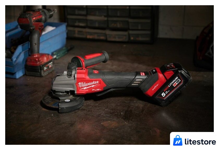 Угловая шлифмашина Milwaukee M18 Fuel One-Key M18FSAGSVO125X-0X 4933493552 (без АКБ, кейс) - Изображение №16 — Лайт Стор