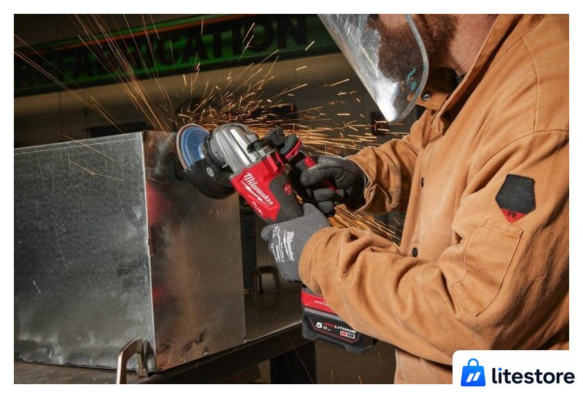 Угловая шлифмашина Milwaukee M18 Fuel One-Key M18FSAGSVO125X-0X 4933493552 (без АКБ, кейс) - Изображение №23 — Лайт Стор