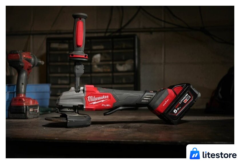 Угловая шлифмашина Milwaukee M18 Fuel One-Key M18FSAGSVO125X-0X 4933493552 (без АКБ, кейс) - Изображение №15 — Лайт Стор