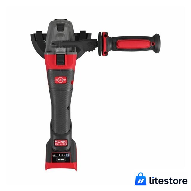 Угловая шлифмашина Milwaukee M18 Fuel One-Key M18FSAGSVO125X-0X 4933493552 (без АКБ, кейс) - Изображение №5 — Лайт Стор