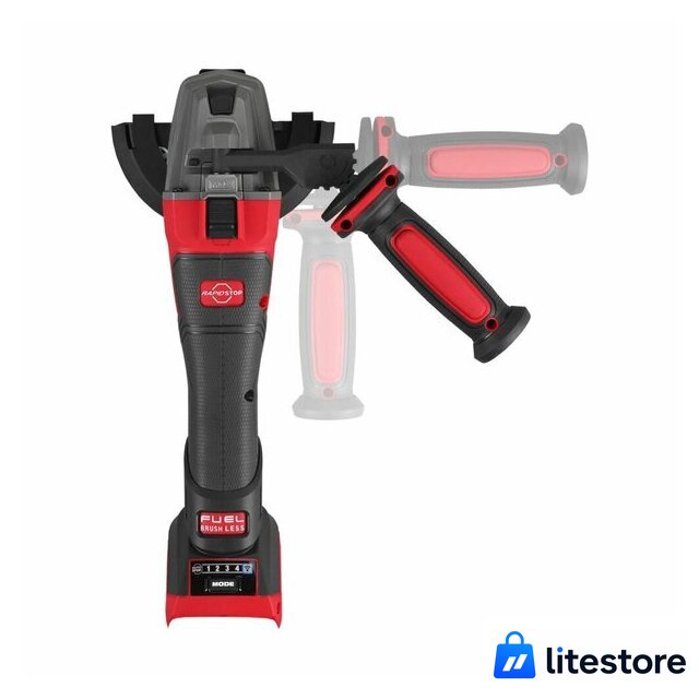 Угловая шлифмашина Milwaukee M18 Fuel One-Key M18FSAGSVO125X-0X 4933493552 (без АКБ, кейс) - Изображение №6 — Лайт Стор