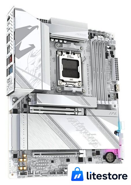Материнская плата Gigabyte X870 Aorus Elite X3D Ice - Изображение №2 — Лайт Стор