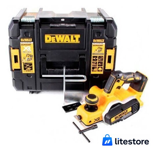 Рубанок DeWalt DCP580NT (без АКБ, кейс) - Изображение №1 — Лайт Стор