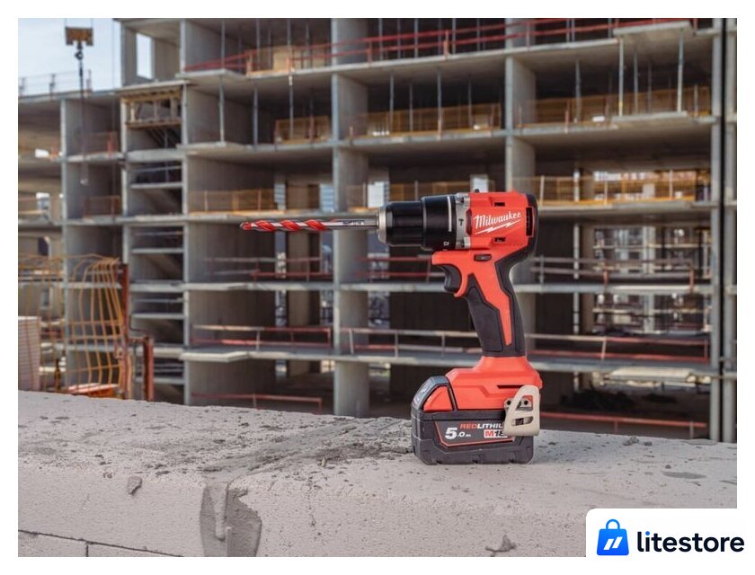 Ударная дрель-шуруповерт Milwaukee M18 M18BLPDRC-422C 4933492825 (с 2-мя АКБ 2 Ач + 4 Ач, кейс) - Изображение №9 — Лайт Стор