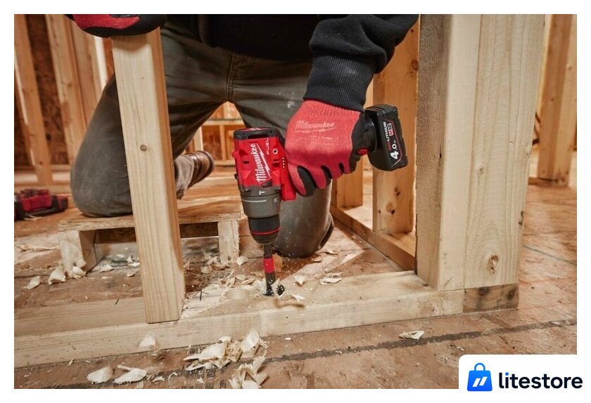 Ударная дрель-шуруповерт Milwaukee M12 FUEL M12FPD2-402X 4933479869 (с 2-мя АКБ 4 Ач, кейс) - Изображение №12 — Лайт Стор
