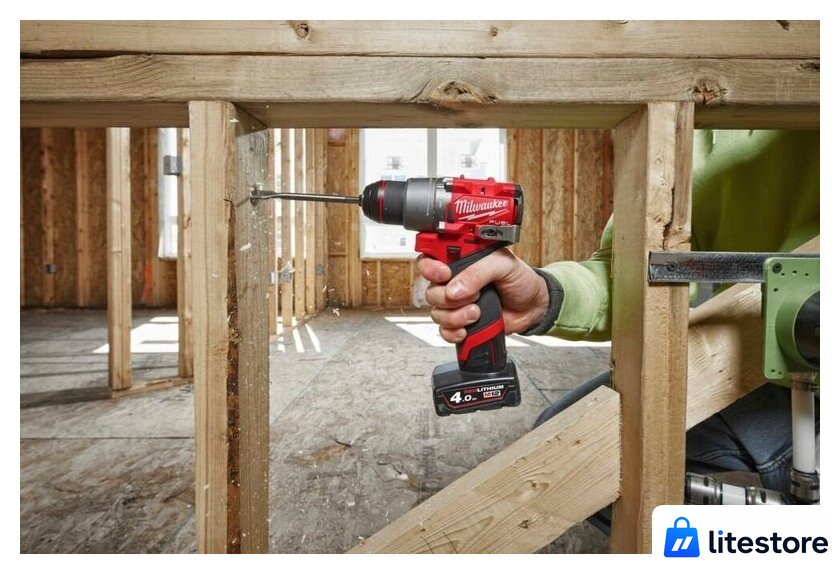 Ударная дрель-шуруповерт Milwaukee M12 FUEL M12FPD2-402X 4933479869 (с 2-мя АКБ 4 Ач, кейс) - Изображение №18 — Лайт Стор