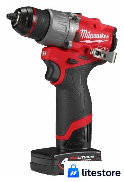 Ударная дрель-шуруповерт Milwaukee M12 FUEL M12FPD2-402X 4933479869 (с 2-мя АКБ 4 Ач, кейс) - Изображение №3 — Лайт Стор