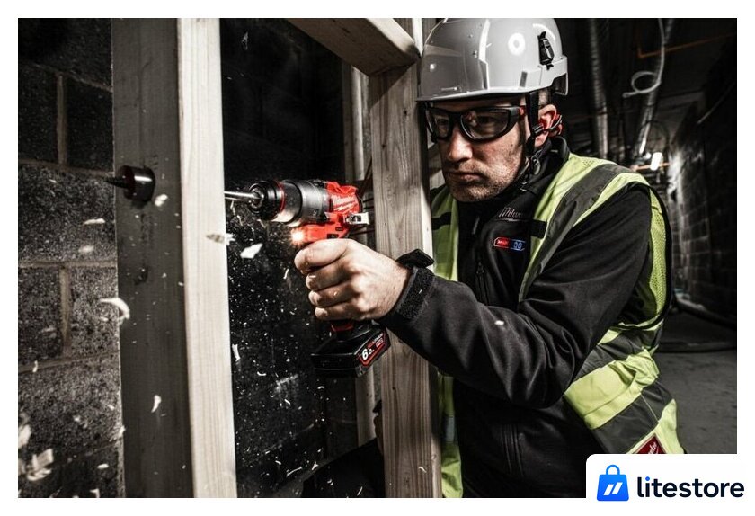 Ударная дрель-шуруповерт Milwaukee M12 FUEL M12FPD2-602X 4933479870 (с 2-мя АКБ 6 Ач, кейс) - Изображение №11 — Лайт Стор