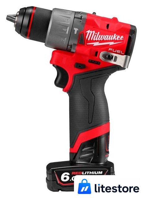 Ударная дрель-шуруповерт Milwaukee M12 FUEL M12FPD2-602X 4933479870 (с 2-мя АКБ 6 Ач, кейс) - Изображение №2 — Лайт Стор
