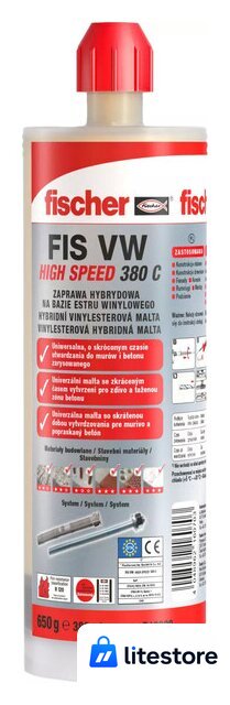 Химический анкер Fischer FIS VW 380 C 519328 - Изображение №1 — Лайт Стор