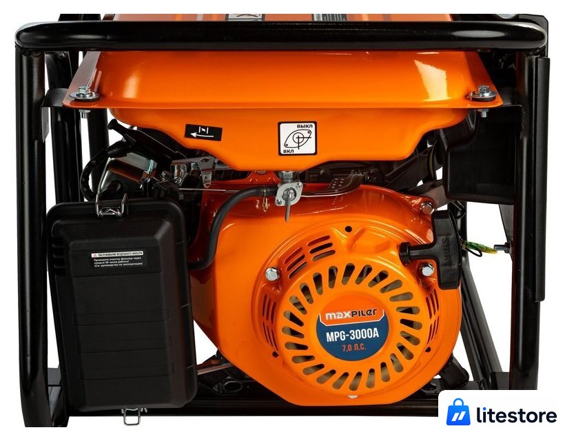Бензиновый генератор MaxPiler MPG-3000A - Изображение №5 — Лайт Стор