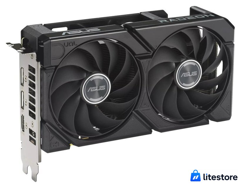 Видеокарта ASUS Dual Radeon RX 9060 8GB GDDR6 DUAL-RX9060-8G - Изображение №1 — Лайт Стор