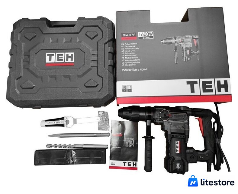 Перфоратор TEH TH4017V (кейс) - Изображение №7 — Лайт Стор