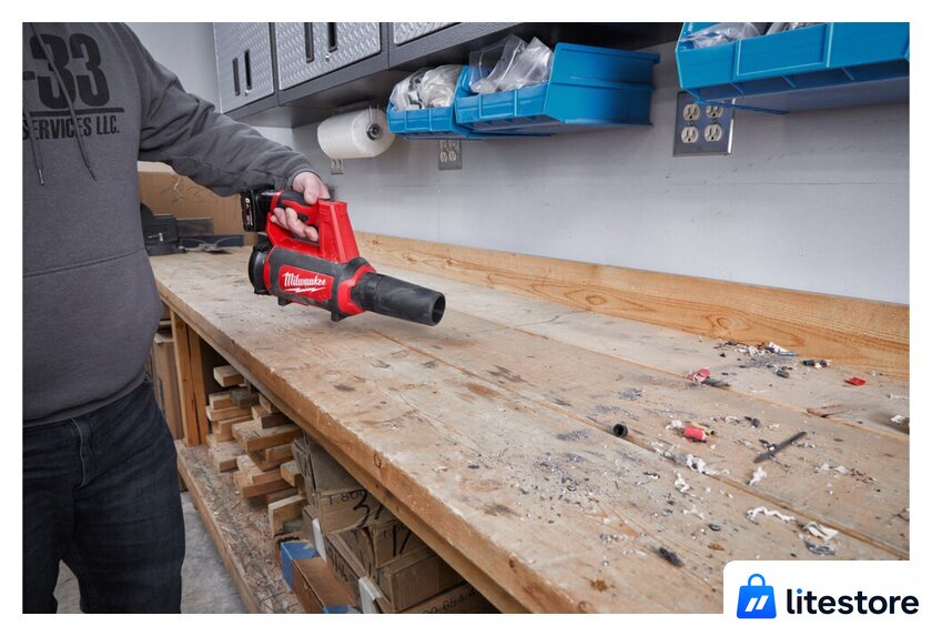 Садовая воздуходувка Milwaukee M12 BBL-0 4933472214 (без АКБ) - Изображение №12 — Лайт Стор