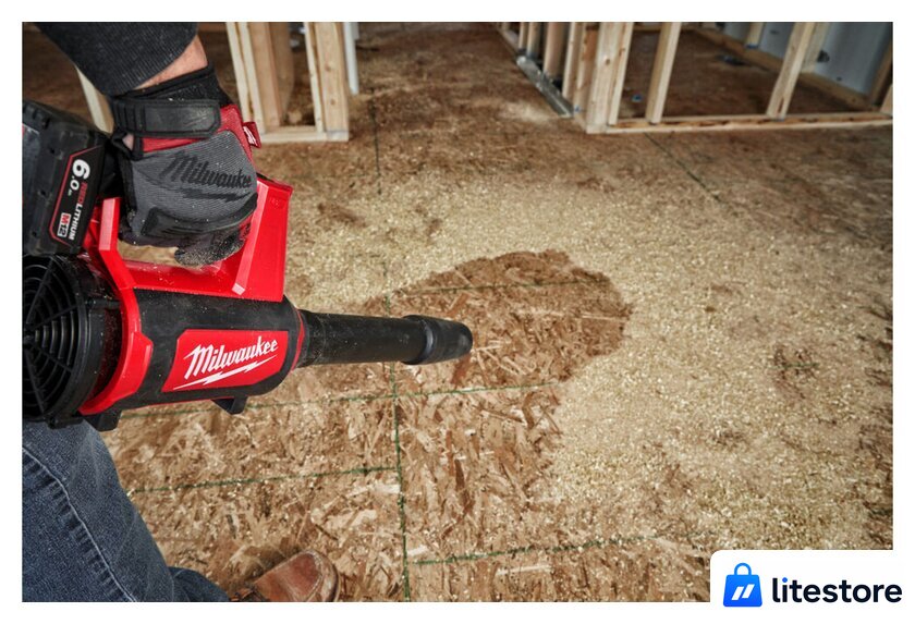 Садовая воздуходувка Milwaukee M12 BBL-0 4933472214 (без АКБ) - Изображение №8 — Лайт Стор