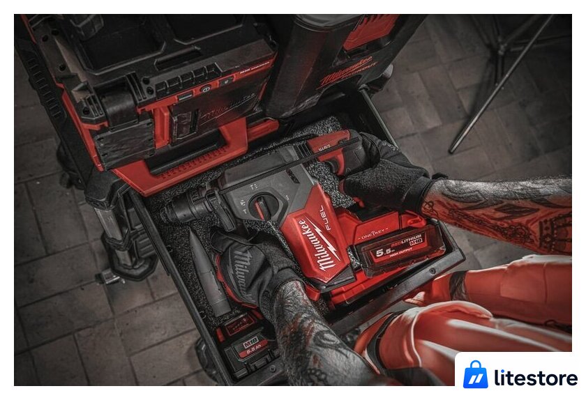 Перфоратор Milwaukee M18 FUEL M18ONEFHX-552X 4933478504 (с 2-мя АКБ, кейс) - Изображение №15 — Лайт Стор