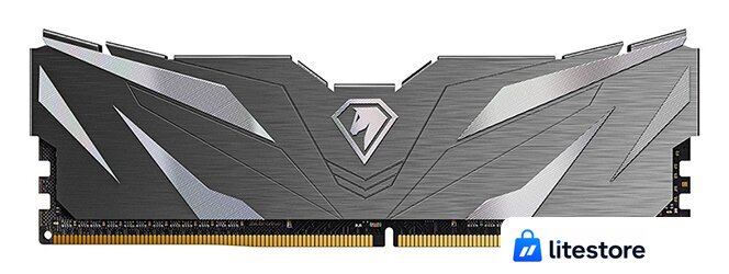 Оперативная память Netac Shadow II Black 16ГБ DDR4 3200МГц NTSWD4P32SP-16K - Изображение №1 — Лайт Стор