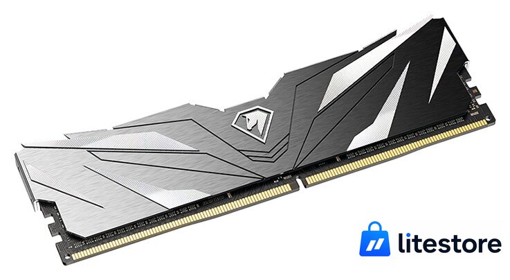 Оперативная память Netac Shadow II Black 16ГБ DDR4 3200МГц NTSWD4P32SP-16K - Изображение №5 — Лайт Стор