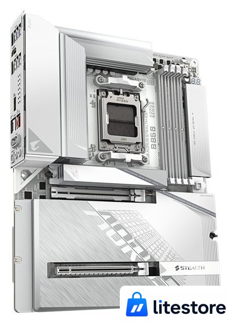 Материнская плата Gigabyte B850 Aorus Stealth Ice - Изображение №3 — Лайт Стор