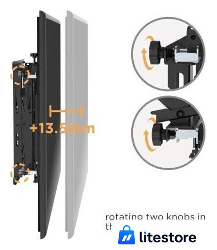 Кронштейн для информационной панели Lumi LVW13-46T - Изображение №8 — Лайт Стор