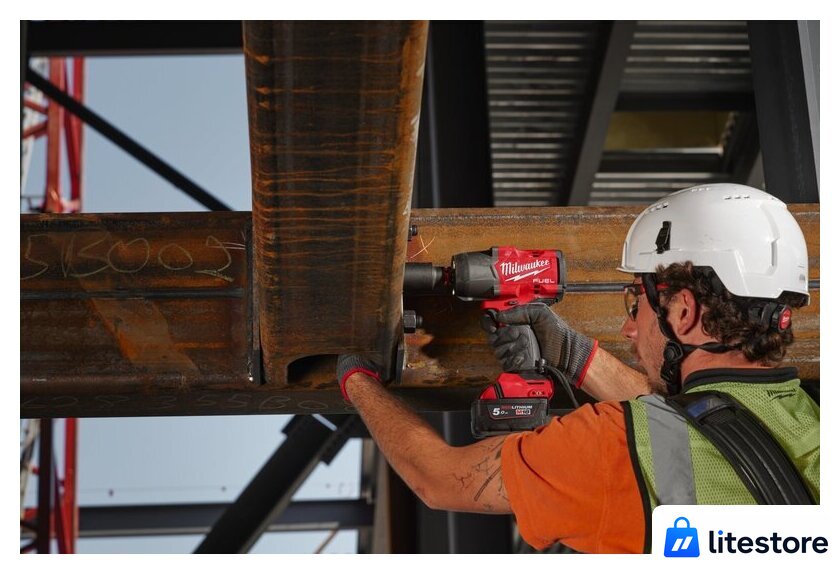 Гайковерт Milwaukee M18 FHIWF2F12MC-502X 4933499452 (с 2-мя АКБ, кейс) - Изображение №7 — Лайт Стор