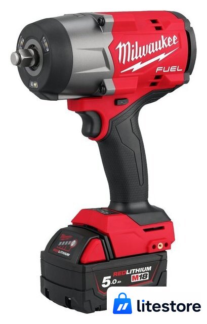 Гайковерт Milwaukee M18 FHIWF2F12MC-502X 4933499452 (с 2-мя АКБ, кейс) - Изображение №2 — Лайт Стор