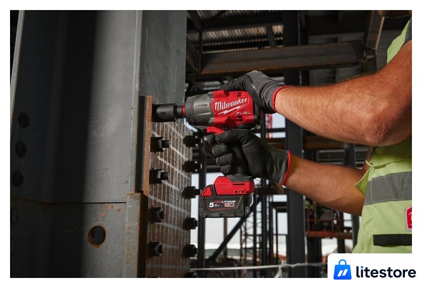 Гайковерт Milwaukee M18 FHIWF2F12MC-502X 4933499452 (с 2-мя АКБ, кейс) - Изображение №6 — Лайт Стор
