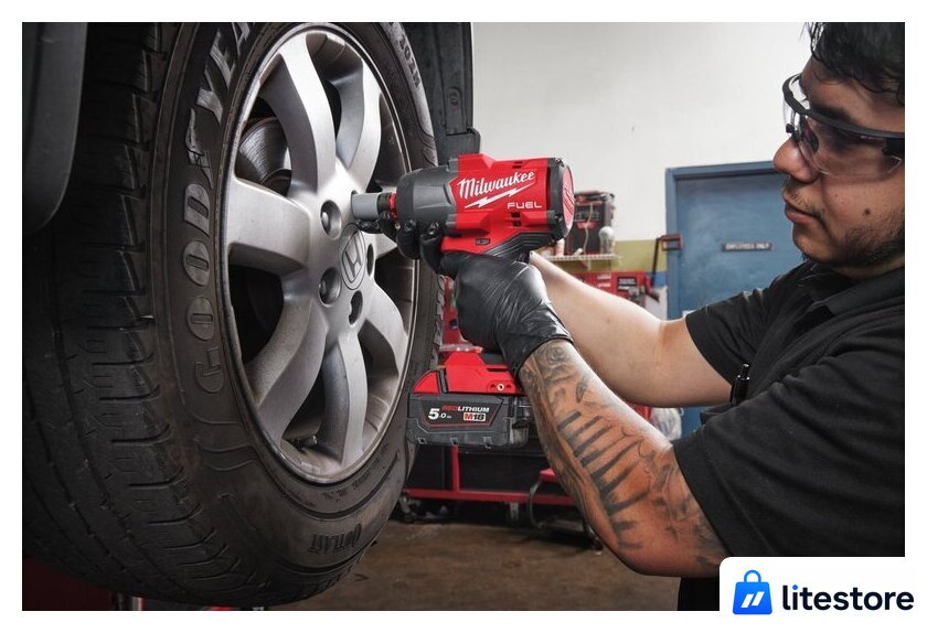 Гайковерт Milwaukee M18 FHIWF2F12MC-502X 4933499452 (с 2-мя АКБ, кейс) - Изображение №9 — Лайт Стор
