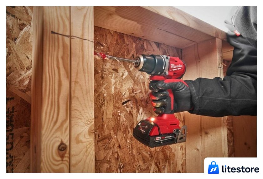 Дрель-шуруповерт Milwaukee M18 M18BLDDRC-502C 4933492835 (с 2-мя АКБ 5 Ач, кейс) - Изображение №18 — Лайт Стор