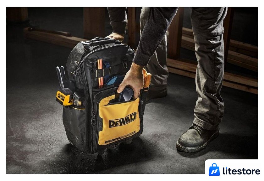 Рюкзак для инструментов DeWalt DWST60101-1 - Изображение №7 — Лайт Стор