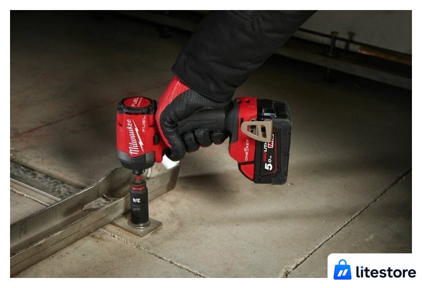 Винтоверт Milwaukee M18 FUEL M18ONEID3-502X 4933492804 (с 2-мя АКБ, кейс) - Изображение №7 — Лайт Стор