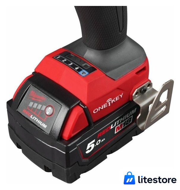 Винтоверт Milwaukee M18 FUEL M18ONEID3-502X 4933492804 (с 2-мя АКБ, кейс) - Изображение №4 — Лайт Стор