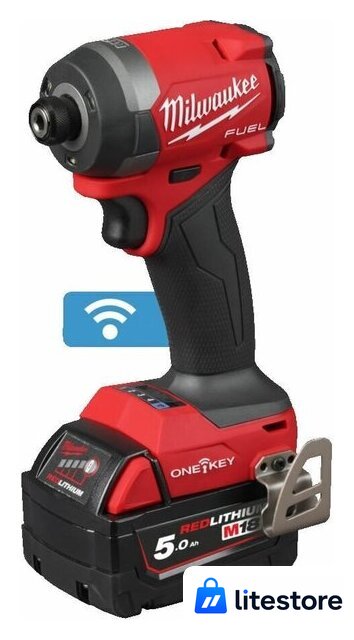 Винтоверт Milwaukee M18 FUEL M18ONEID3-502X 4933492804 (с 2-мя АКБ, кейс) - Изображение №3 — Лайт Стор