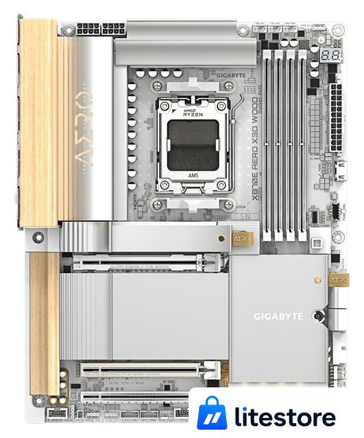 Материнская плата Gigabyte X870E Aero X3D Wood - Изображение №1 — Лайт Стор