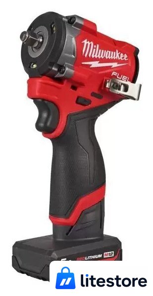 Гайковерт Milwaukee M12 FCIWF38G3-502X Fuel 4933493452 (с 2-мя АКБ, кейс) - Изображение №2 — Лайт Стор