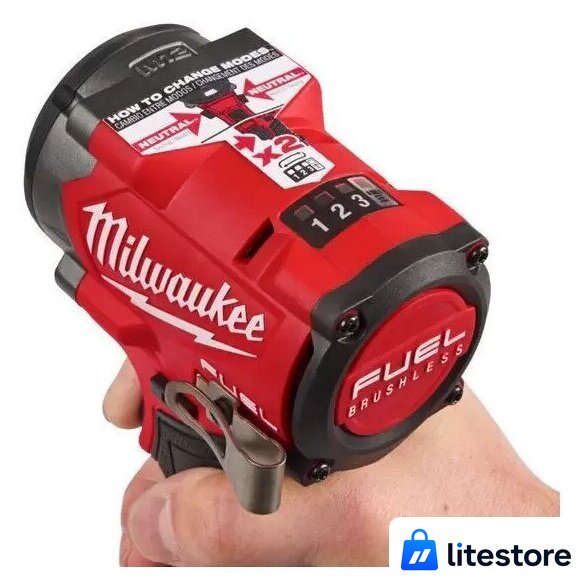 Гайковерт Milwaukee M12 FCIWF38G3-502X Fuel 4933493452 (с 2-мя АКБ, кейс) - Изображение №5 — Лайт Стор