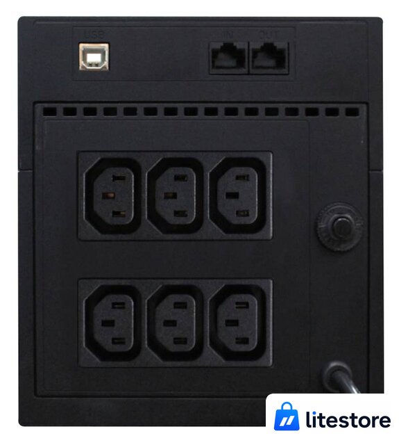 Источник бесперебойного питания Powercom Raptor RPT-2000AP - Изображение №2 — Лайт Стор