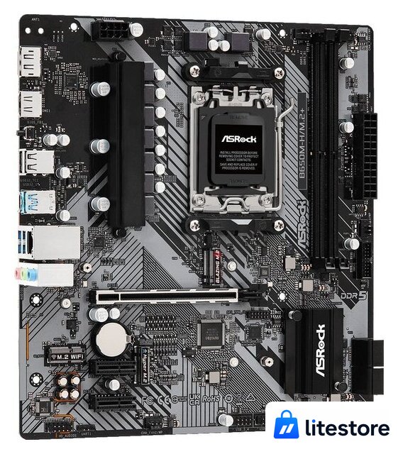 Материнская плата ASRock B650M-H/M.2+ - Изображение №4 — Лайт Стор
