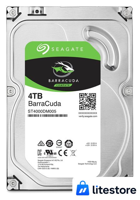 Жесткий диск Seagate Barracuda 4TB [ST4000DM004] - Изображение №1 — Лайт Стор
