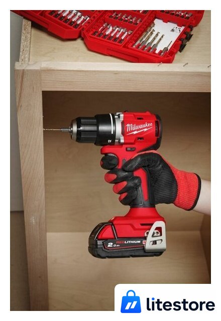 Дрель-шуруповерт Milwaukee M18 M18BLDDRC-0 4933492831 (без АКБ) - Изображение №6 — Лайт Стор