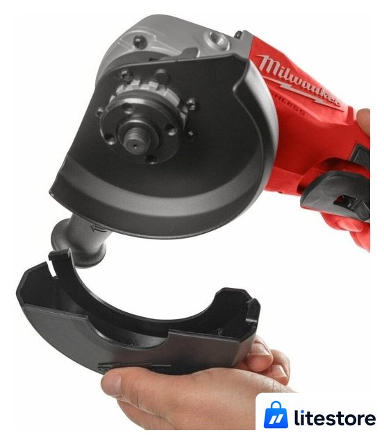 Угловая шлифмашина Milwaukee M18 BLSAG115XPD-0 4933492647 (без АКБ) - Изображение №7 — Лайт Стор