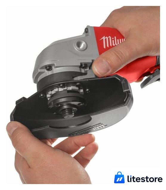 Угловая шлифмашина Milwaukee M18 BLSAG115XPD-0 4933492647 (без АКБ) - Изображение №4 — Лайт Стор
