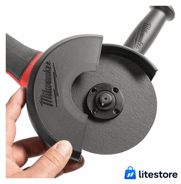 Угловая шлифмашина Milwaukee M18 BLSAG115XPD-0 4933492647 (без АКБ) - Изображение №5 — Лайт Стор