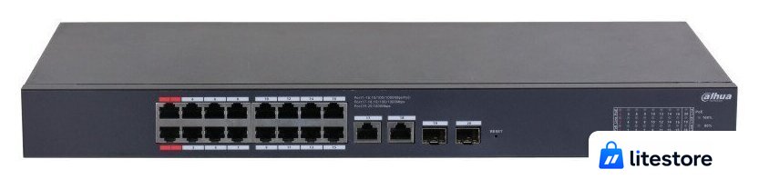 Настраиваемый коммутатор Dahua DH-CS4220-16GT-190 - Изображение №1 — Лайт Стор