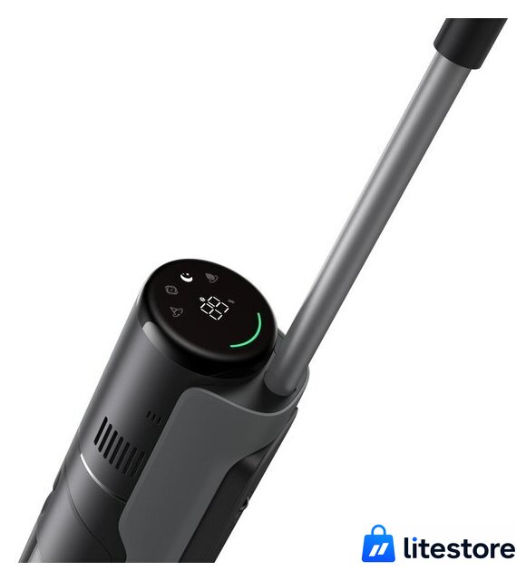 Пылесос Dreame H12 Dual FlexReach Wet and Dry Vacuum HHV31A (евровилка, черный) - Изображение №5 — Лайт Стор